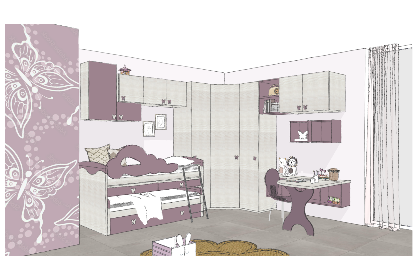 Cameretta bimba 6 anni