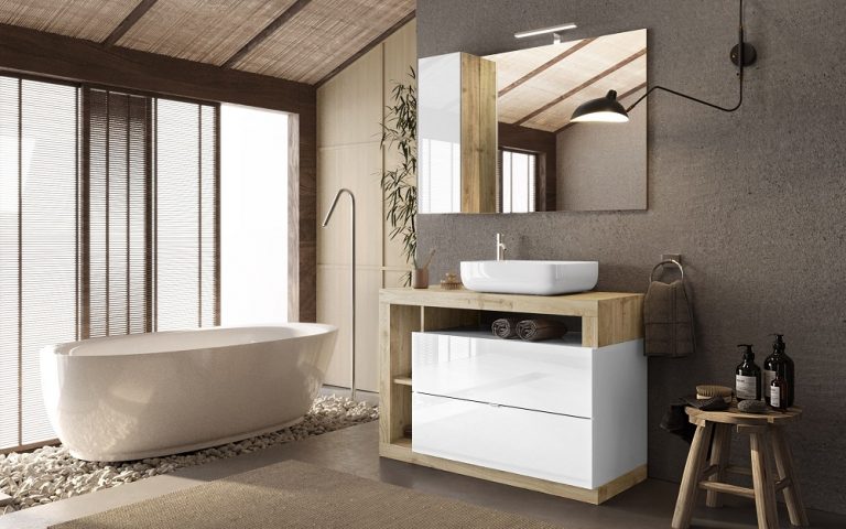 Vassoio Rettangolare In Bambù 19x15,7x2,2 Cm | Naturale Per Bagno, Cucina, Candele, Gioielli E Chiavi
