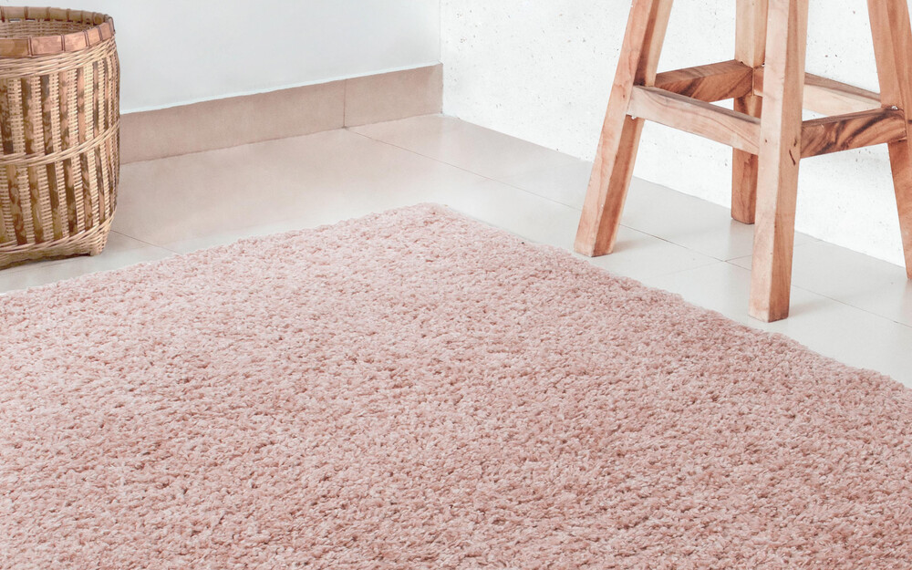 Tappeto Shaggy colorazione boston pink