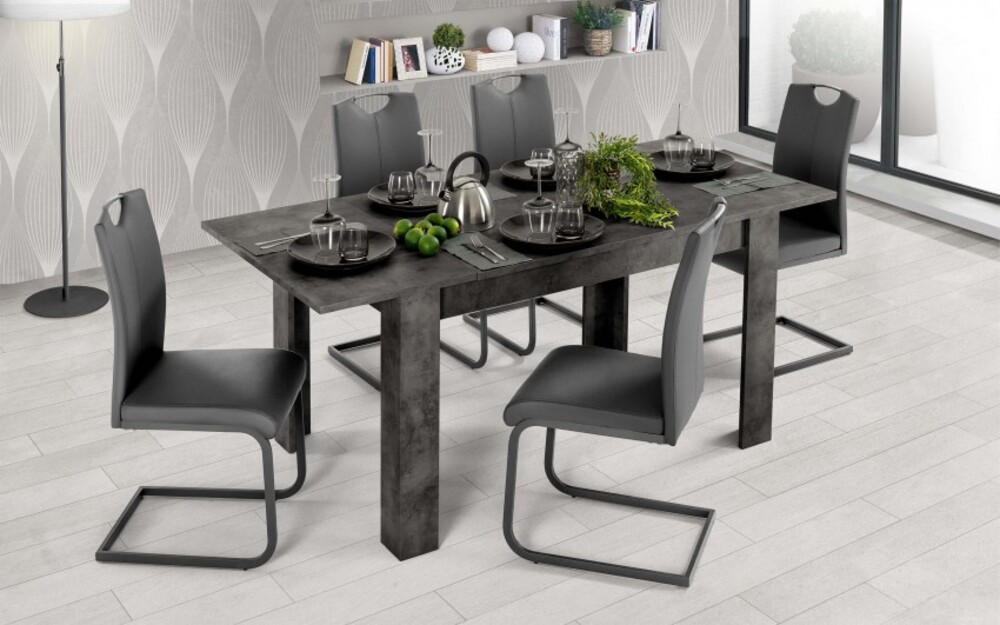 Tavolo moderno Dafne nero