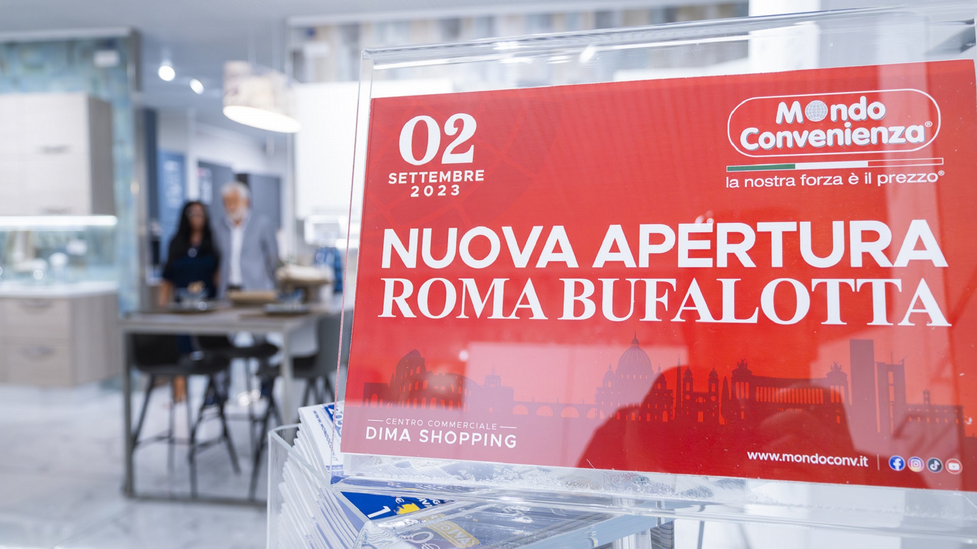 Nuovo punto vendita Roma Bufalotta