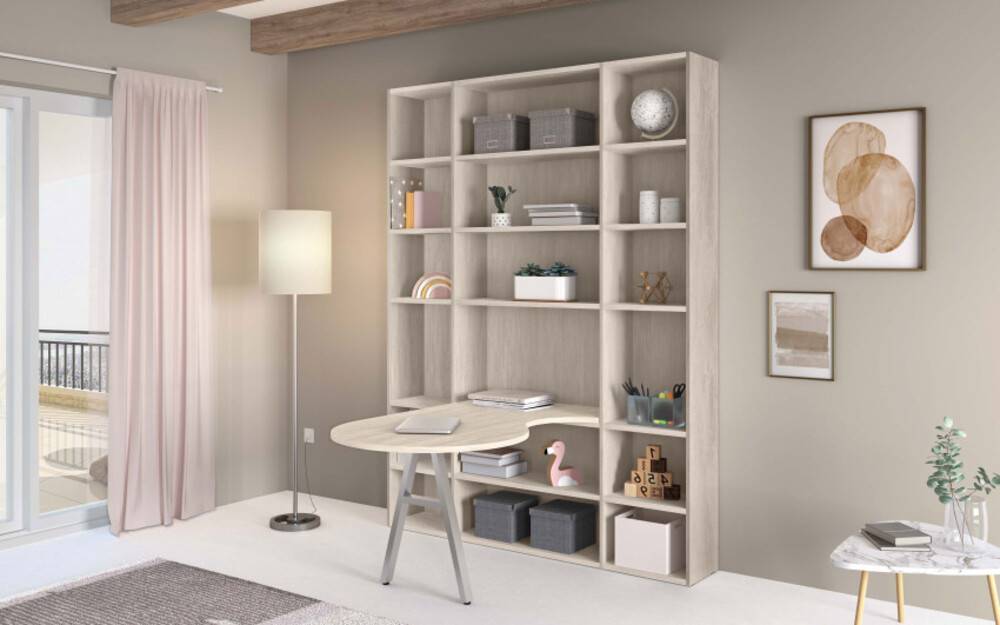 Libreria con scrivania Aurora Mondo Convenienza